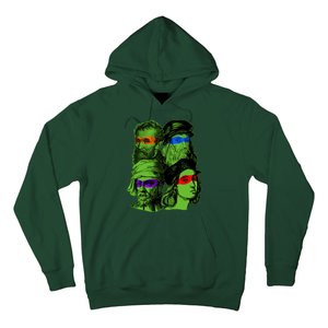 Funny Renaissance Ninja Painters Hoodie