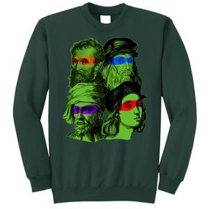 Funny Renaissance Ninja Painters Sweatshirt