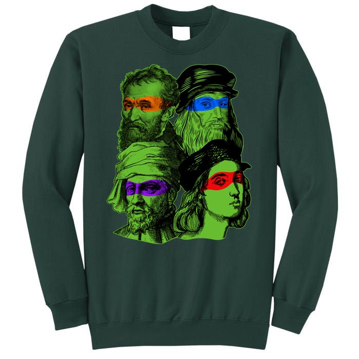 Funny Renaissance Ninja Painters Sweatshirt