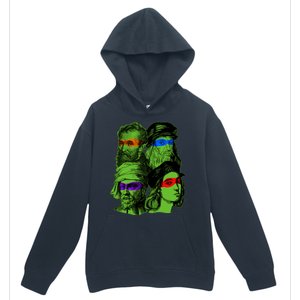 Funny Renaissance Ninja Painters Urban Pullover Hoodie