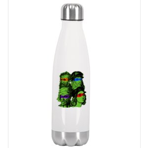 Funny Renaissance Ninja Painters Stainless Steel Insulated Water Bottle