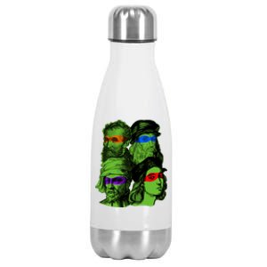 Funny Renaissance Ninja Painters Stainless Steel Insulated Water Bottle