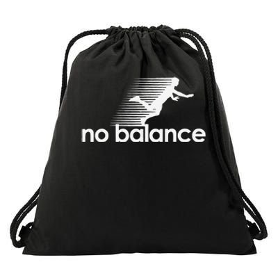 Funny Runner No Balance Drawstring Bag