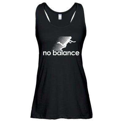 Funny Runner No Balance Ladies Essential Flowy Tank