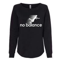 Funny Runner No Balance Womens California Wash Sweatshirt