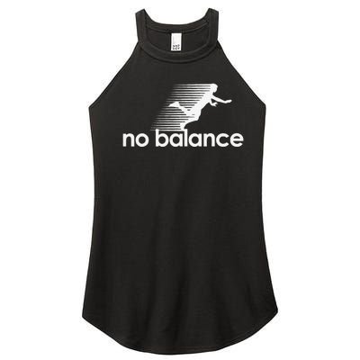 Funny Runner No Balance Women's Perfect Tri Rocker Tank