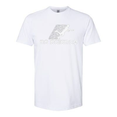 Funny Runner No Balance Softstyle® CVC T-Shirt