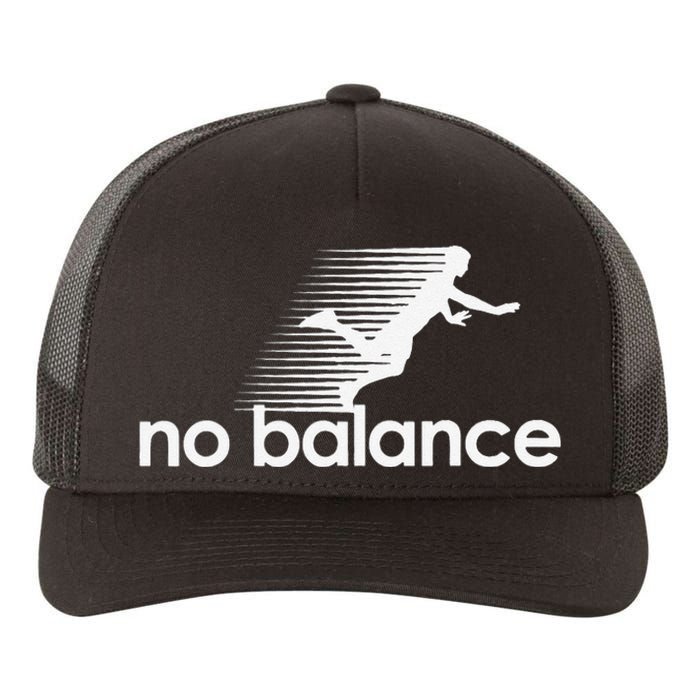 Funny Runner No Balance Yupoong Adult 5-Panel Trucker Hat