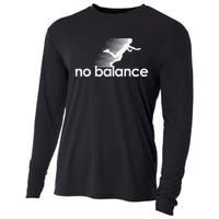 Funny Runner No Balance Cooling Performance Long Sleeve Crew