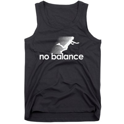 Funny Runner No Balance Tank Top