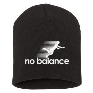 Funny Runner No Balance Short Acrylic Beanie