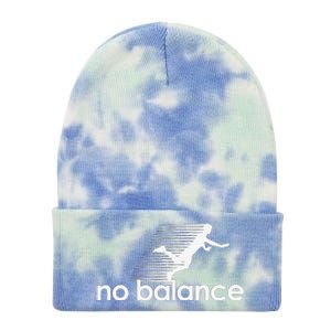 Funny Runner No Balance Tie Dye 12in Knit Beanie