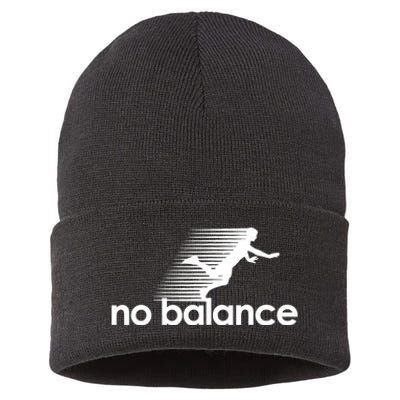 Funny Runner No Balance Sustainable Knit Beanie