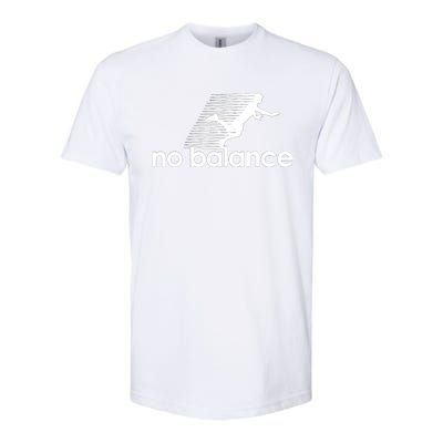 Funny Runner No Balance Softstyle® CVC T-Shirt