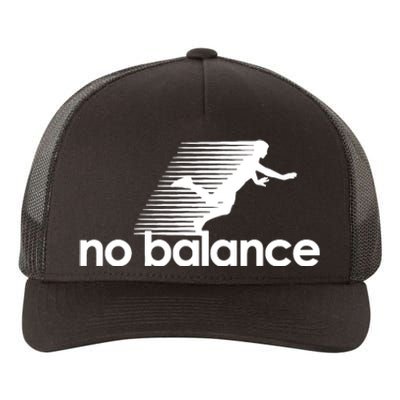 Funny Runner No Balance Yupoong Adult 5-Panel Trucker Hat