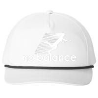 Funny Runner No Balance Snapback Five-Panel Rope Hat