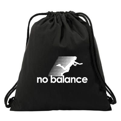 Funny Runner No Balance Drawstring Bag