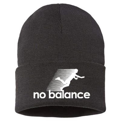 Funny Runner No Balance Sustainable Knit Beanie