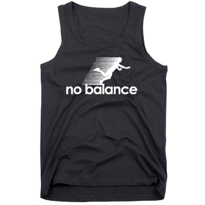 Funny Runner No Balance Tank Top