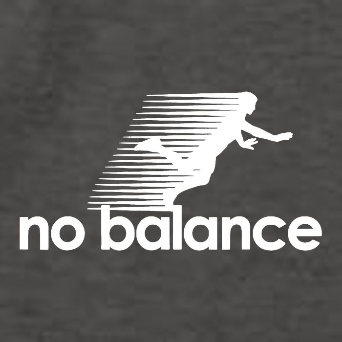 Funny Runner No Balance Vector Backpack