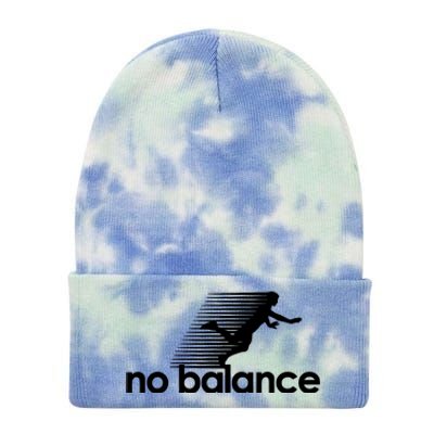 Funny Runner No Balance Tie Dye 12in Knit Beanie