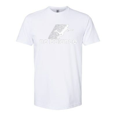 Funny Runner no balance  Softstyle® CVC T-Shirt