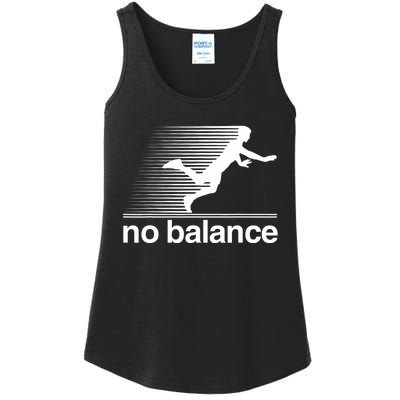 Funny Runner No Balance Ladies Essential Tank