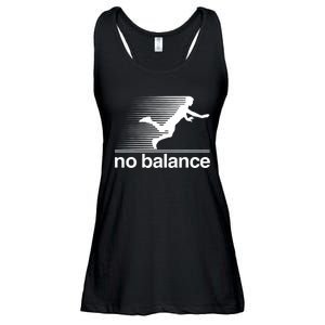 Funny Runner No Balance Ladies Essential Flowy Tank