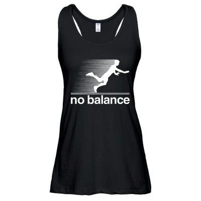 Funny Runner No Balance Ladies Essential Flowy Tank