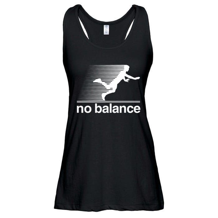 Funny Runner No Balance Ladies Essential Flowy Tank