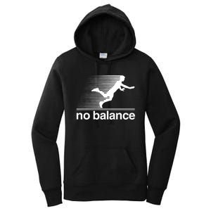 Funny Runner No Balance Women's Pullover Hoodie