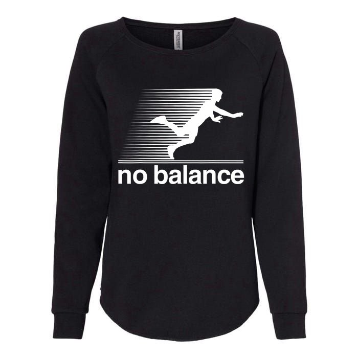 Funny Runner No Balance Womens California Wash Sweatshirt