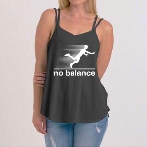 Funny Runner No Balance Women's Strappy Tank