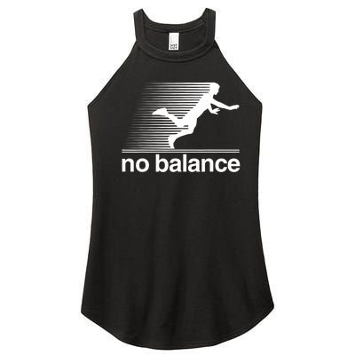 Funny Runner No Balance Women's Perfect Tri Rocker Tank