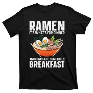 Funny Ra Noodles Art For Wo Japanese Ra Lovers T-Shirt