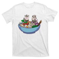 Ferret Ramen Noodles Anime Kawaii Japanese Otaku Gift T-Shirt