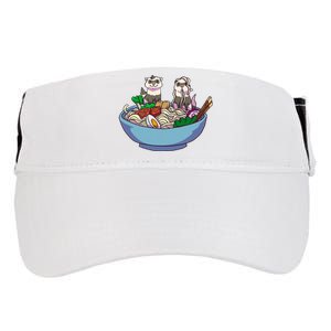 Ferret Ramen Noodles Anime Kawaii Japanese Otaku Gift Adult Drive Performance Visor