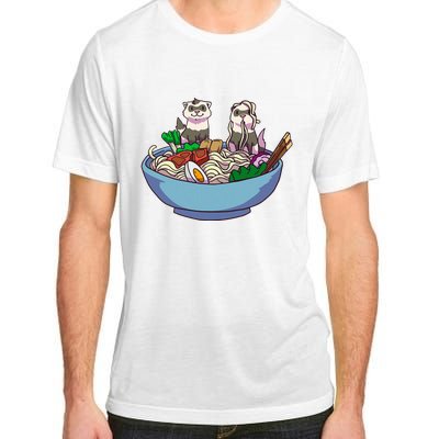 Ferret Ramen Noodles Anime Kawaii Japanese Otaku Gift Adult ChromaSoft Performance T-Shirt