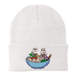 Ferret Ramen Noodles Anime Kawaii Japanese Otaku Gift Knit Cap Winter Beanie