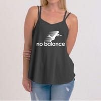 Funny Runner No Balance Women's Strappy Tank