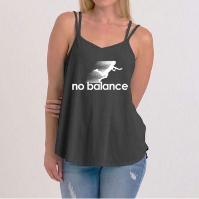 Funny Runner No Balance Women's Strappy Tank