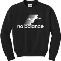 Funny Runner No Balance Kids Sweatshirt