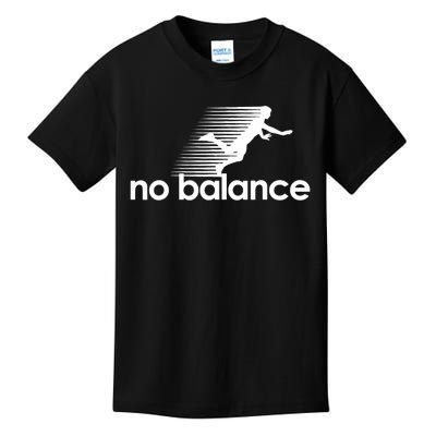 Funny Runner No Balance Kids T-Shirt