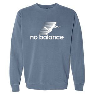 Funny Runner No Balance Garment-Dyed Sweatshirt