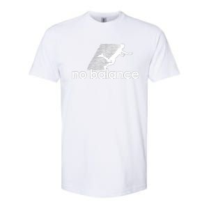 Funny Runner No Balance Softstyle CVC T-Shirt