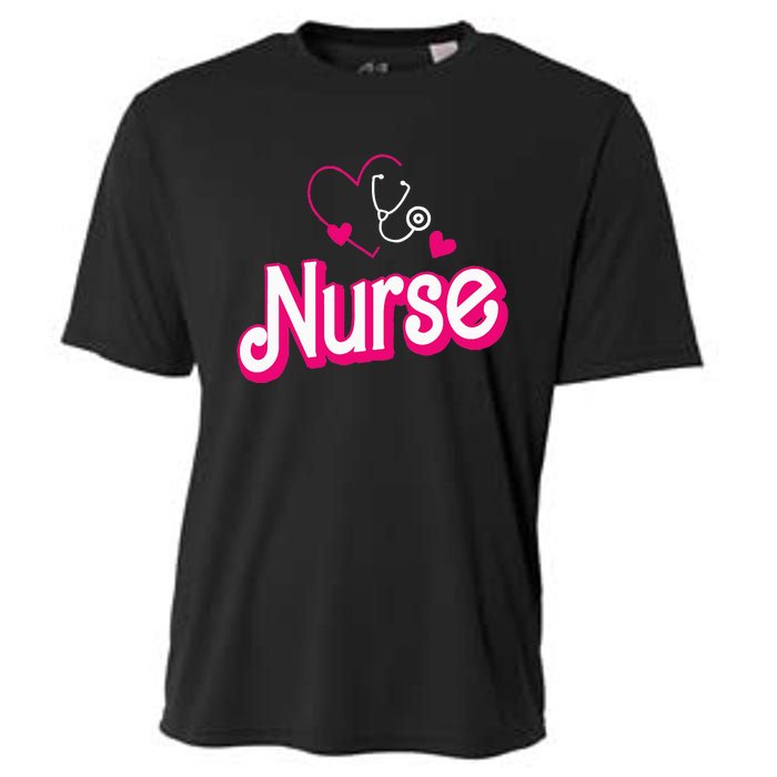 Funny Retro Nurse Gifts for Nurse Week Cooling Performance Crew T-Shirt