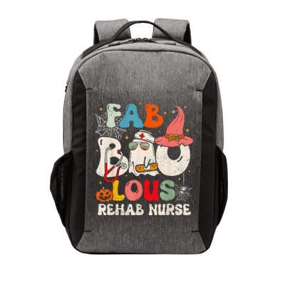 Faboolous Rehab Nurse Groovy Cute Halloween Spooky Season Vector Backpack