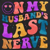 Funny Retro On My Husband's Last Nerve 25L Jumbo Tote