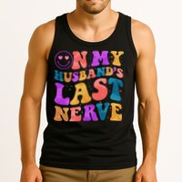 Funny Retro On My Husband's Last Nerve Tank Top