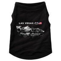 Formula Racing Open Wheel Car Las Vegas Circuit Usa Flag Doggie Tank